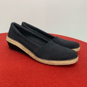 Black Wedge Pump Shoe Women’s Size 8